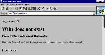 Internet Explorer 1 in Windows 95