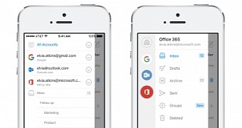 Improved Outlook client for iOS
