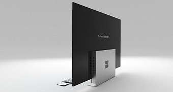 Surface all-in-one PC concept