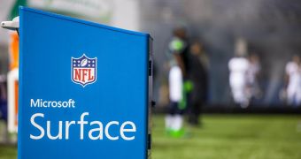 Microsoft signed an agreement with the NFL to provide teams with Surface tablets
