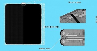 Surface Phone drawing in patent application