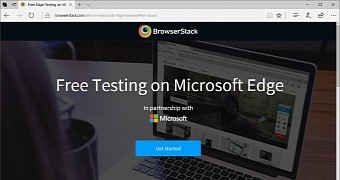 Free Edge testing in BrowserStack
