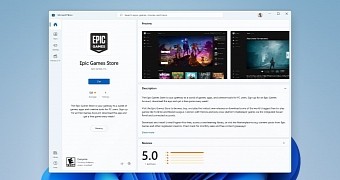 Epic Games Store in the Microsoft Store