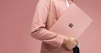 The pink Surface Laptop could go on sale everywhere