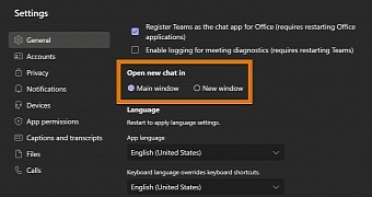 The new option in Microsoft Teams
