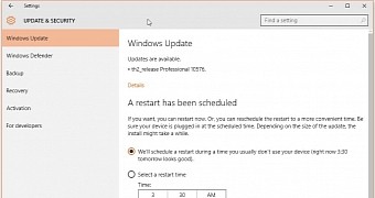 Threshold 2 will ship via Windows Update as a cumulative update