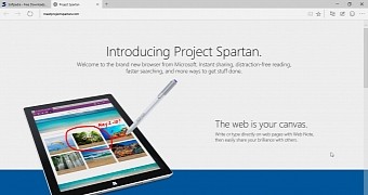 Project Spartan, the browser that shipped with Windows 10