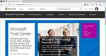 Microsoft Trust Center Gets a Facelift