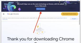Microsoft Turning to New Tactics to Prevent Users from Getting Google
Chrome