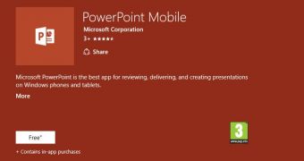 PowerPoint for Windows 10 Mobile