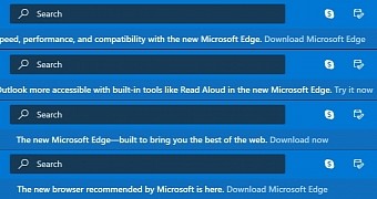 Edge ads in Microsoft Outlook