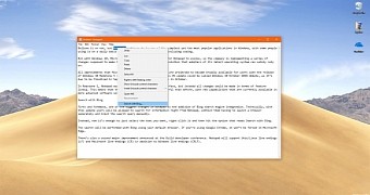 Notepad in Windows 10 October 2018 Update