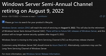 Microsoft latest Windows Server announcement