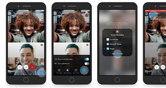Skype screen sharing on iPhone