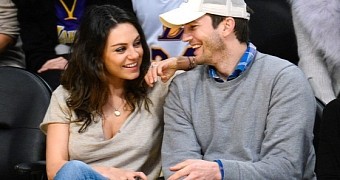 Mila Kunis and Ashton Kutcher got engaged in February 2014, were married on the 4th of the July weekend, 2015