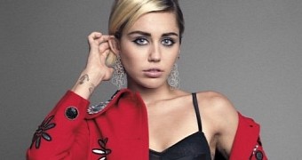 Miley Cyrus promotes VMAs 2015 hosting gig by posing for Marie Claire with actual clothes on