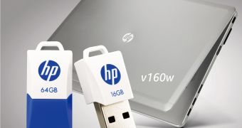 Mini HP v160 USB 2.0 Flash Drive Launched by PNY
