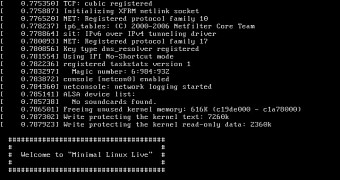 Minimal Linux Live Is Now Based on Linux Kernel 4.1.6 LTS and BusyBox 1.23.2