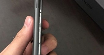 iPhone 8 Plus with display pushed out of the body