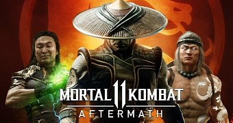 Mortal Kombat 11: Aftermath key art