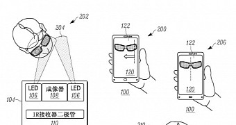 Motorola patent for iris scanner