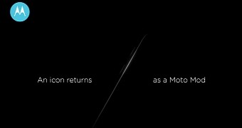 Teaser for RAZR return as a Moto Mod