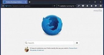 Firefox 49 Developer Edition