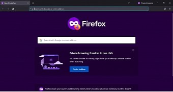 The new Firefox private windows look