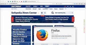 Mozilla Firefox 39.0.3 released