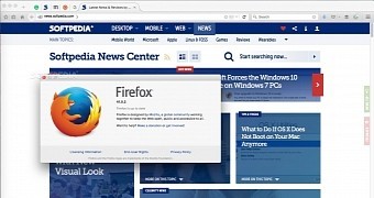 Firefox 41.0.2 in action