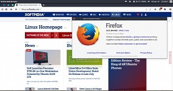 Firefox 53.0 on Ubuntu 17.04