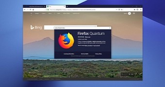 Mozilla Firefox 64 on Windows 10
