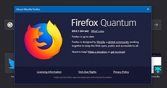 The new version of Mozilla Firefox