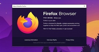 New Firefox version now available