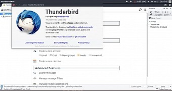Mozilla Thunderbird 52.0 Debuts with PulseAudio Support on Linux, New Features