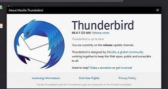 New version of Thunderbird now up for grabs