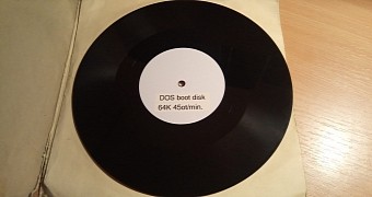 MS-DOS vinyl record