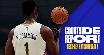 NBA 2K21 courtside report