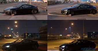 Need for Speed comparison shots