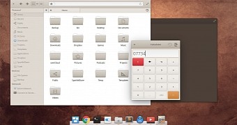 elementary OS with new theme