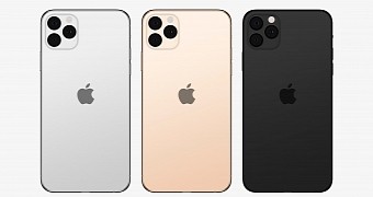 iPhone 11 renders with no branding on the back