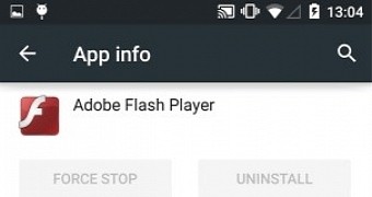 The malware poses as a fake Flash Player update