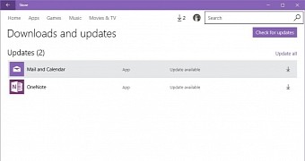 Windows Store app updates