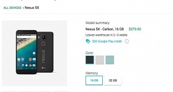 Project Fi allows you finance a Nexus 5X