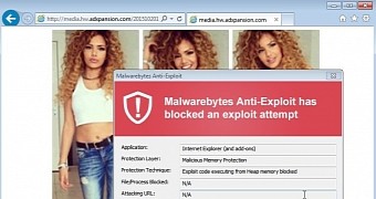 Malvertising campaign affecting adult sites