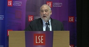 Joseph Stiglitz at an LSE event