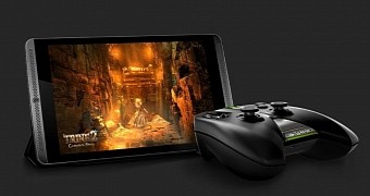 NVIDIA SHIELD Tablet and controller