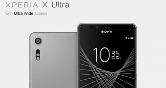 Sony Xperia X Ultra in grey