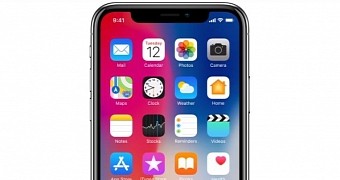 Apple iPhone X with a Samsung-made OLED display