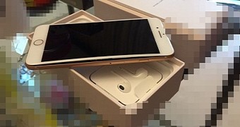 The iPhone 8 Plus was purchased for an online retailer